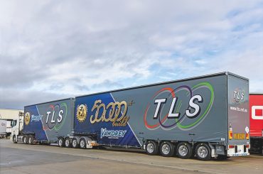 Vawdrey’s 50,000th build in a Super B-double delivered to Total Logistic Solutions. Image: Vawdrey.
